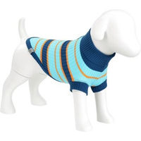 Produktbild von AniOne Little & Trendy Hund Strickpullover bunt mit Rückenlänge 24 cm