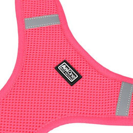 AniOne Mesh-Geschirr für Welpen und kleine Hunde in Rosa aus Polyester – Bild 1 von 2