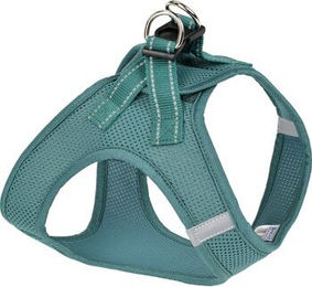AniOne Mesh-Weste Geschirr aus Nylon in Grün für kleine Hunde 24 cm x 28 cm – Bild 1 von 3