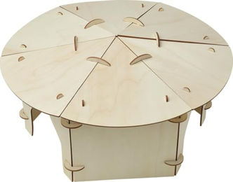 AniOne My pet & me DIY Nagerhütte aus Holz für Nager mit FSC-zertifiziertem Material – Bild 1 von 3