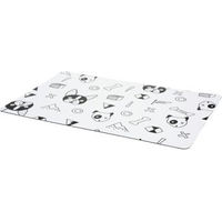 Produktbild von AniOne Napfunterlage Little Dogs Weiß für kleine Hunde