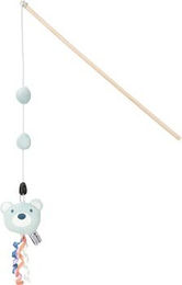 Produktbild von AniOne Pepe&Kitty Angelset Katzenzubehör aus Holz in Blau