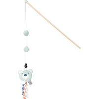 Produktbild von AniOne Pepe&Kitty Angelset Katzenzubehör aus Holz in Blau