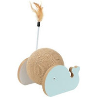 Produktbild von AniOne Pepe & Kitty Kratzball für Katzenkitten aus Seil in Beige