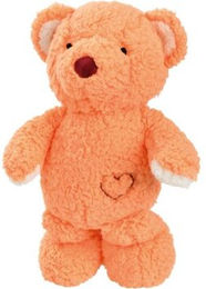 AniOne Pepe & Kitty Teddybär Plüschspielzeug aus Polyester in Orange – Bild 1 von 3