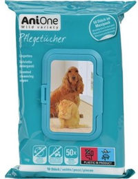 AniOne Pflegetücher 50 Stück – Bild 1 von 2