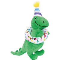 Produktbild von AniOne Quietschspielzeug Dinosaurier aus Polyester in Grün
