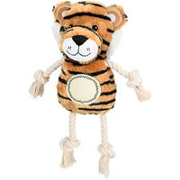 Produktbild von AniOne Quietschspielzeug Recycling Tiger aus Polyester in Orange
