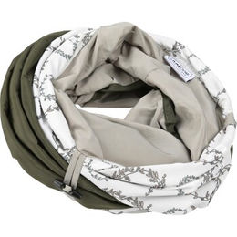 AniOne Rascheltunnel für Katzen in Grün Grau Weiß – Bild 1 von 2