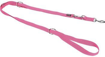 AniOne Reflektierende Comfort Führleine für kleine Hunde Rosa S-M 2 m - 2 m – Bild 1 von 2
