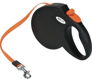 AniOne Rollleine extra lang M Schwarz – Bild 1 von 1