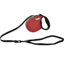 Produktbild von AniOne Rollleine Soft Belt Rot Größe S