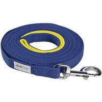 Produktbild von AniOne Schleppleine aus Gurtband blau 10 m - 10 m