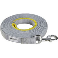 Produktbild von AniOne Schleppleine aus Gurtband mit Schlaufe grau 10 m - 10 m