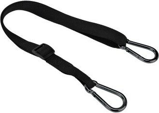 AniOne Sicherheitsgeschirr für große Hunde aus Nylon in Schwarz mit Karabiner – Bild 1 von 1