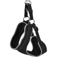 Produktbild von AniOne Sicherheitsgeschirr für Hunde aus Nylon in Schwarz Größe S
