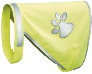 Produktbild von AniOne Sicherheitsweste Warnweste in Neon Gelb aus Polyester Größe M