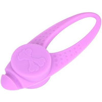 Produktbild von AniOne Silikon Blinki Leuchtender Anhänger für Hunde in Violett