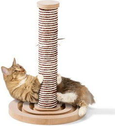 AniOne Simba Kratzsäule für Katzenkitten aus Sisal in Beige – Bild 1 von 3