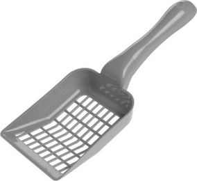 Produktbild von AniOne Streuschaufel aus Kunststoff in Grau Größe M