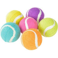 Produktbild von AniOne Tennisbälle Fantasy aus Naturkautschuk 6er-Set bunt 6 cm - 6 x 6 Stk.