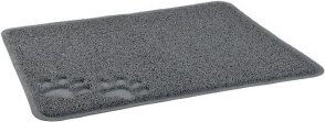 AniOne Toilettenvorleger aus Kunststoff grau 45x60 cm – Bild 1 von 2