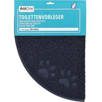 Produktbild von AniOne Toilettenvorleger halbrund dunkelblau 40x60 cm - 40 cm