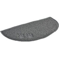 Produktbild von AniOne Toilettenvorleger halbrund grau 40x60 cm
