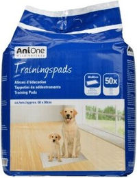 AniOne Trainingspads Welpenunterlagen 60x60cm 50 Stück – Bild 1 von 1
