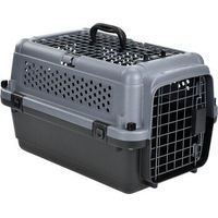 Produktbild von AniOne Transportbox aus Kunststoff für kleine Tierrassen in Grau XS-S
