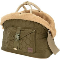Produktbild von AniOne Transportbox für kleine Rassen aus Polyester in Beige und Grün