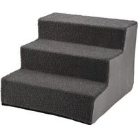 Produktbild von AniOne Treppe Sky Grau aus Polyester für Kitten und alle Altersstufen zur Gelenkschonung