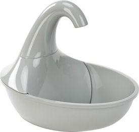 AniOne Trinkbrunnen Wave 1,8l Grau aus Kunststoff - 1,8 l – Bild 1 von 3