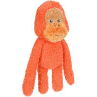 Produktbild von AniOne Tufflove Affe M Plüschspielzeug für Hunde in Orange