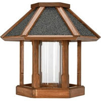 Produktbild von AniOne Vogelfutterhaus Bach Futtersäule aus Holz in Braun