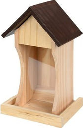 Produktbild von AniOne Vogelhaus aus Holz in Natur Braun Transparent