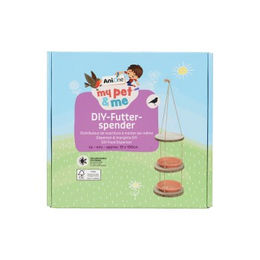 AniOne Vogelhaus aus Holz mit FSC-zertifiziertem Naturholz in Orange – Bild 1 von 2