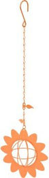 AniOne Vogelhaus Meisenknödelhalter aus Metall Orange 7cm – Bild 1 von 1
