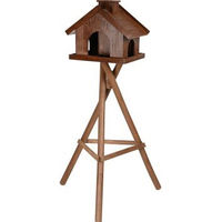 Produktbild von AniOne Vogelhaus Ständer aus Holz in Natur Braun FSC-zertifiziert