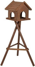 Produktbild von AniOne Wildvogelfutterhaus aus Holz in Braun