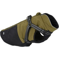 Produktbild von AniOne Wintermantel Tristan mit Geschirr oliv 48 cm wasserabweisend