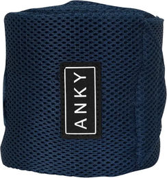 Produktbild von Anky 3D Gamaschen für Pferde aus Polyester in Blau