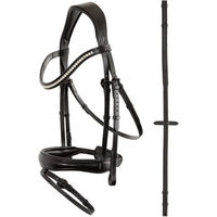 Produktbild von Anky Anatomisches Reitkomplettzeug aus Leder in Schwarz