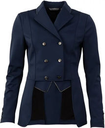 Produktbild von Anky C-Wear Turnierjacket Damen wasserabweisend aus Nylon in Schwarz Silber Blau