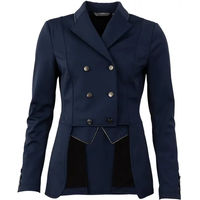 Produktbild von Anky C-Wear Turnierjacket Damen wasserabweisend aus Nylon in Schwarz Silber Blau