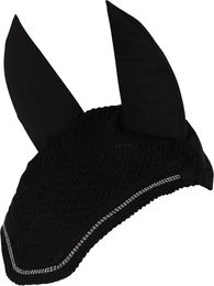 Produktbild von ANKY Consensus Fliegenhaube für Ponys aus Baumwolle Schwarz