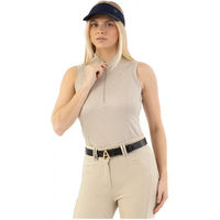 Produktbild von Anky Cooldry Reitshirt für Damen ärmellos beige Größe L