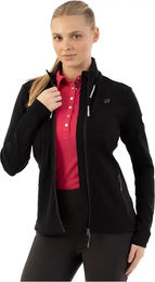 Produktbild von ANKY Damen Jersey Reitjacke mit durchgehendem Reißverschluss Schwarz Größe L