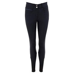 Produktbild von Anky Damen Reithose mit Steinbesatz und Silikon in Schwarz Größe 34