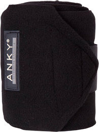 Anky Fleecebandagen Schwarz One Size – Bild 1 von 1